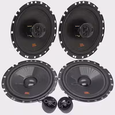 Flex4 Kit Som Automotivo Completo: Par de Alto Falantes Triaxial 6TRFX55 (110W RMS) + Par de Auto Falantes 2 Vias 62VFX55 (110W RMS) - Potência, Clareza e Imersão para Seu Carro