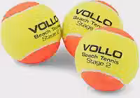 Kit Bola de Beach Tennis Vollo Stage 2 com 3 Unidades VBT001