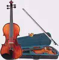 Violino 4/4 Bravo Vs44 Estudante Iniciante Com Estojo (Natural)