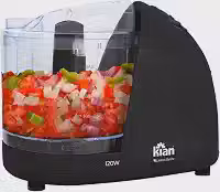 Kian - Mini Processador 120W Preto 127v