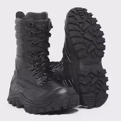 Coturno Militar Bota Tática Com Zíper Attack Reforçado Resistente a água LUGHATO OFICIAL
