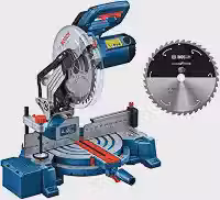 Serra meia esquadria GCM 254 + Disco Madeira 220V Bosch