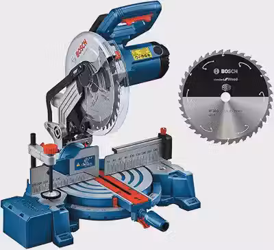 Serra meia esquadria GCM 254 + Disco Madeira 220V Bosch