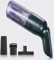 Aspirador Portátil Sem Fio Anti Ácaro, 15000Pa de Sucção Potente, Filtro HEPA Lavável, Limpeza Profunda para Colchão, Cama, Sofá, Estofados, Pelos de Animais e Carro, Compacto e Recarregável