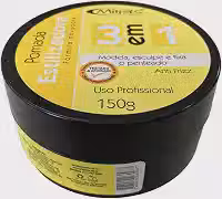 Mirra's Pomada Estilizadora 3 em 1 Capilar 150g - Modela, Esculpe e Fixa o Penteado!