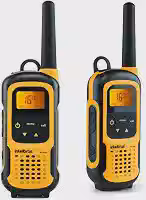 Rádio Comunicador WaterProof RC 4102 Preto Intelbras