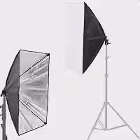 Softbox Luz Contínua Lorben 50x70 Cm Com Bolsa Soquete E27 Estúdio Fotografia Vídeo Lives Retrato - GT6313
