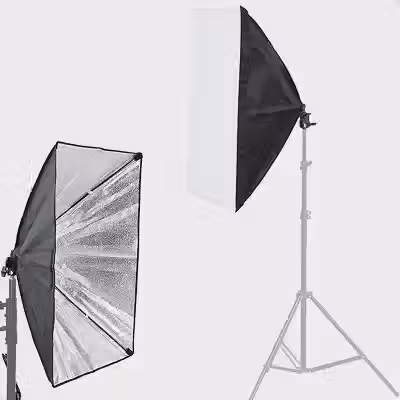 Softbox Luz Contínua Lorben 50x70 Cm Com Bolsa Soquete E27 Estúdio Fotografia Vídeo Lives Retrato - GT6313