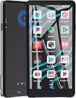 MP3 MP4 Player Portátil, A3 Reprodutor de Mídia Android, Música Ultrafino MP3 Player Bluetooth, Reprodução de Vídeo, 4 GB de RAM + 64 GB de Armazenamento Interno