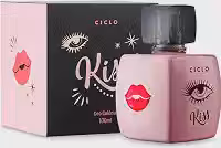 Perfume Deo Colônia Kiss Feminino 100ml Ciclo Cosméticos