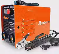 AUXOM Máquina de Solda Portátil Inversora MMA-300, 110V/220V IGBT Digital com Display, Ideal para Soldagem Profissional e Reparo em Aço/Ferro