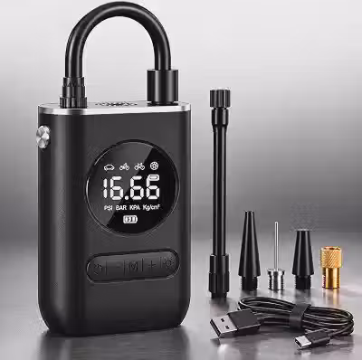 Calibrador Portátil 150 PSI com Enchimento Rápido e Display Digital