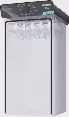 Wanke Secadora de Parede Comfort 8 kg Grafite 220 V