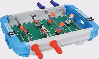 Acouto Mesa de Pebolim Portátil para Famílias e Festas - Jogo de Futebol de Mesa Divertido para Crianças e Adultos, Ideal para Salas de Jogos e Reuniões