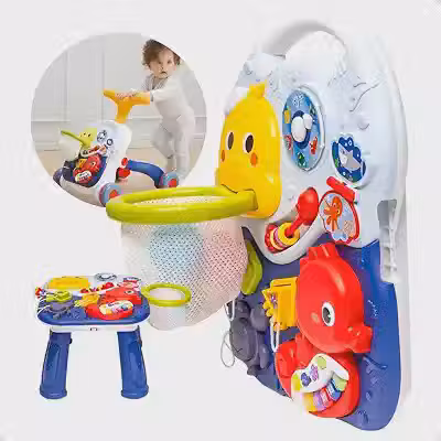 Andador Educativo Buba 3 em 1 Musical com Mesinha de Atividades Branco