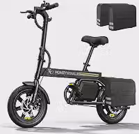 HONEYWHALE B20 Bicicleta Elétrica Dobrável 440W-25KM/H-35KM Adulto