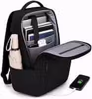 Mochila Executiva Slim para Notebook 15,6' Impermeável Antifurto Reforçada