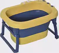 Banheira Infantil Dobrável Ofurô Baby 80L para Crianças de 0 a 6 Anos TOPAKIDS