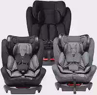 Cadeira de Carro Infantil 0 a 36Kg Elite 4 em 1 - Maxi Baby (Cinza Titânio)