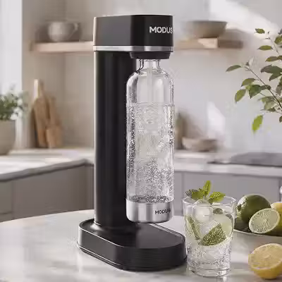 Máquina de Água com Gás, Ideal para Refrigerantes e Coquetéis