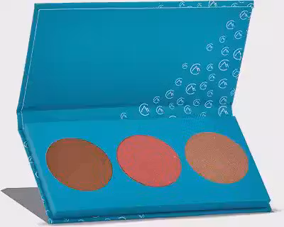 Catharine Hill Paleta Sculpt CHILL 1022/K3 Peles Escuras 9g Contorno Blush Iluminador Multifuncional Alta Pigmentação