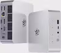 Beelink Mini Pc Ser8, Amd Ryzen7 8745Hs Até 4,9 Ghz (8C/16T), Minicomputador 32 Gb De Ram Ddr5/1 Tb Pcie4.0 Ssd/Amd Radeon 780M 12 Núcleos 2600 Mhz, Suporta Tela Tripla 4K/Wifi 6/Bt5.2/Lan 2.5G/Hdm