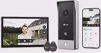 Video Porteiro Ezviz Hp5 2mp Atendimento Remoto Wi-fi