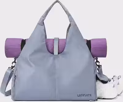 Bolsa Academia Feminina e Viagem Multifuncional com Porta Sapatos