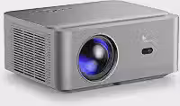 Bettdow Projetor 4k 8k 18000 Lumens [Netflix-Licensed] Hd 1080p nativo, Smart Projetores Retroprojetor Portatil 500 ANSI WiFi 6 BT 5 HDMI2.1, Auto Correção Trapezoidal, Foco Eletronico AC1082