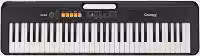 TECLADO MUSICAL CASIOTONE BÁSICO DIGITAL CT-S100C2-BR PRETO - CASIO