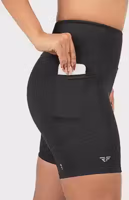 Short Compressão Com Bolso Feminino Para Corrida Academia