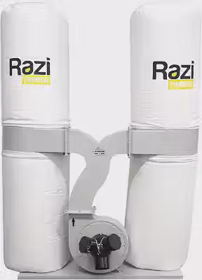 Razi Coletor de Pó 3CV 220V 307L 3900mm³h – Alta Capacidade e Sucção Eficiente