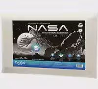Travesseiro Nasa-X Alto Duoflex Bege Para fronha 50cmx70cm Espuma 100% poliuretano