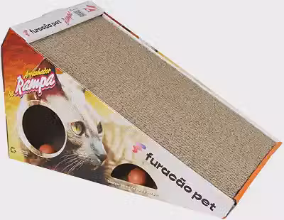 Furacão Pet Arranhador Rampa Para Gatos Multicor