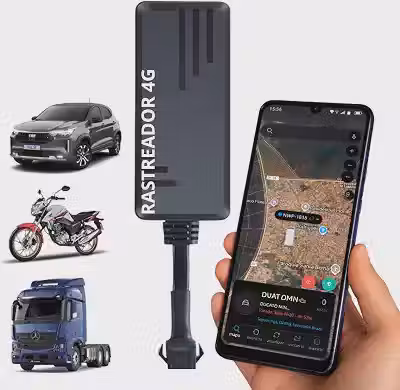 Rastreador Veicular GPS J16 4G para Carro, Moto e Veículos Elétricos
