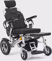Winner.Med Cadeira de Rodas Motorizada Elétrica Dobrável – Leve, Compacta e de Alta Performance para Mobilidade em Alumínio