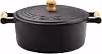 Panela Caçarola De Ferro Fundido e Cabo De Madeira 2,9l Ø 23 Nº 22 - Santana