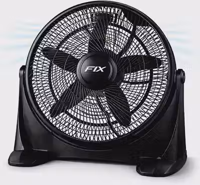 Ventilador Circulador de Ar 40cm 65W Potente e Silencioso para Ventilação Residencial Inclinação Ajustável Motor Potente e Econômico 127V Design Moderno Preto Alta Durabilidade Premium