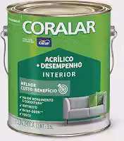 Coral Coralar - Tinta Acrílica, Branco, 3.6 L