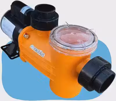 Bomba com pré filtro Nautilus PETRA 1/2 CV para Piscina Até 52.000L com Motor WEG