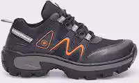 Tênis Botinha Masculino Esportivo Adventure Trilha com Solado Antiderrapante e Estilo Outdoor Pesca e Motociclismo