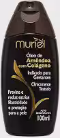 Óleo de Banho Muriel, Amêndoa Com Colágeno, Previne e Reduz as Estrias, Indicado Para Gestantes, Elasticidade e Proteção Para a Pele,100ml (Amêndoas e Colágeno)
