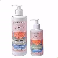 Kit Infantil Pomar de Pêssego Shampoo 400ml + Condicionador 200ml Natunani
