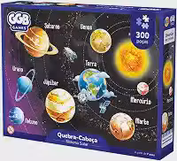 GGB Quebra-Cabeça Sistema Solar 300 Peças