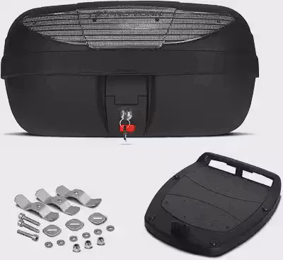 BAULETO PLÁSTICO SUPERIOR 45 LITROS PRO TORK REFLETOR CRISTAL