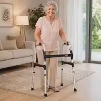 Andador para Idoso Leve e Desmontável até 130 kg Mercur