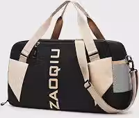 Bolsa Mala de Viagem Grande 10 kg para Academia e Bordo, com Compartimento para Tênis, Bolso para Itens Úmidos e Alça Ajustável