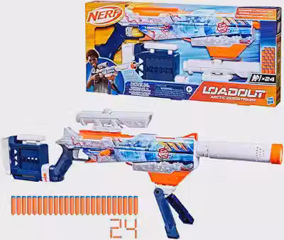 Nerf Loadout Arctic Zerostriker Lançador