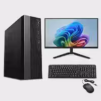 Mini pc Desktop premium pc Intel Core I7 16gb Ram Ssd 1TB+monitor 21+ teclado e mouse +WIN 11+wifi 5GB usb+1 ano de garantia