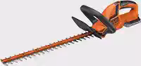 BLACK+DECKER Aparador Cerca Viva à Bateria 22 Polegadas 20V, 1 Bateria e Carregador, BCHT222D1